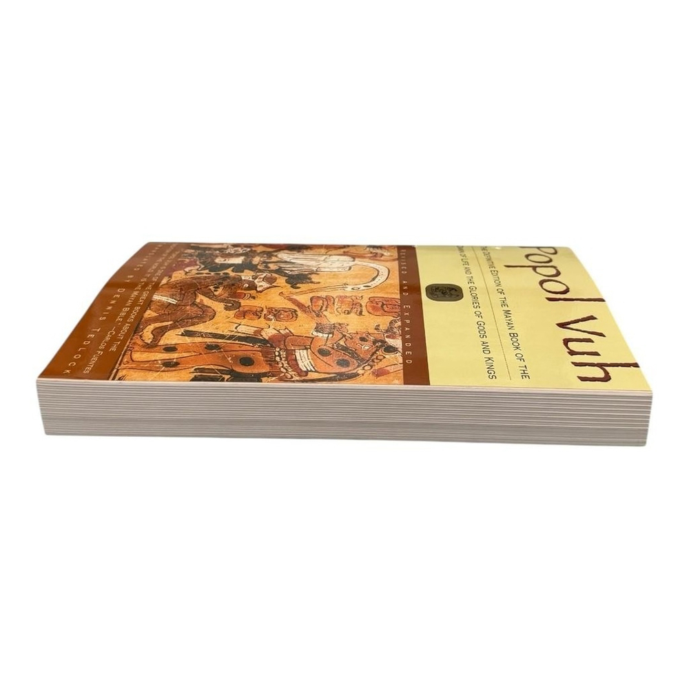 Popol Vuh Definitive Mayan Book Dennis Tedlock Revised Expanded Paperback Quiche - Picture 5 of 9